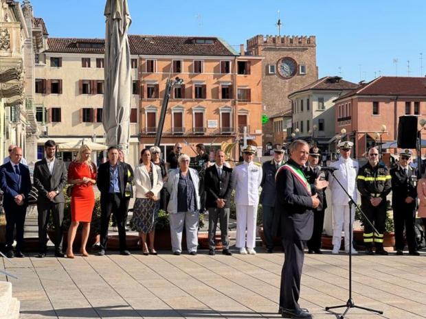 Il sindaco Brugnaro apre le celebrazioni per San Michele Santo